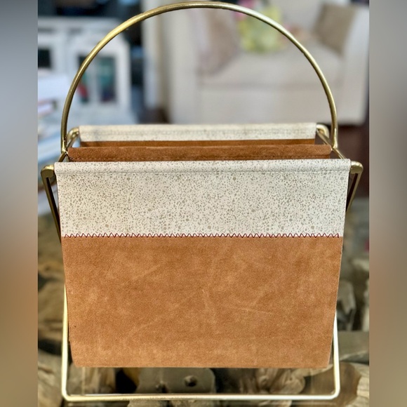 ‼️RARE‼️🎸ANTHROPOLOGIE🎸🔥NWOT🔥Lulu Leather File Holder - Picture 16 of 16